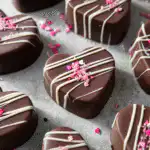 Pink Chocolate Hearts