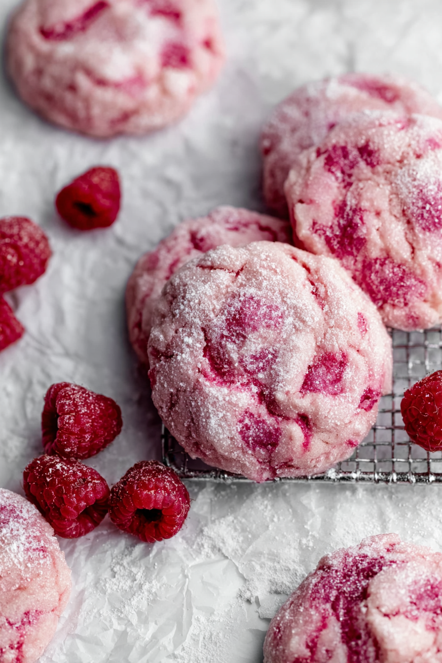 Raspberry Cookies