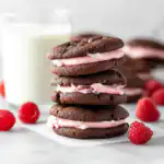 Chocolate Raspberry Sandwich Cookies