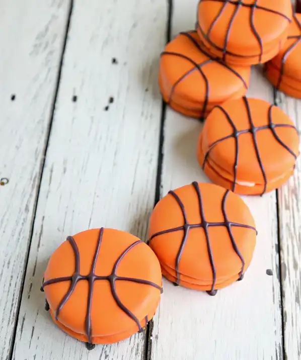 Easy Slam Dunk Basketball Cookies