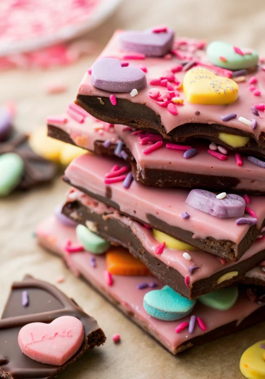 Swirled Chocolate Bark