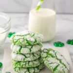 Green Crinkle Cookies