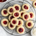 Raspberry Thumbprint Cookies