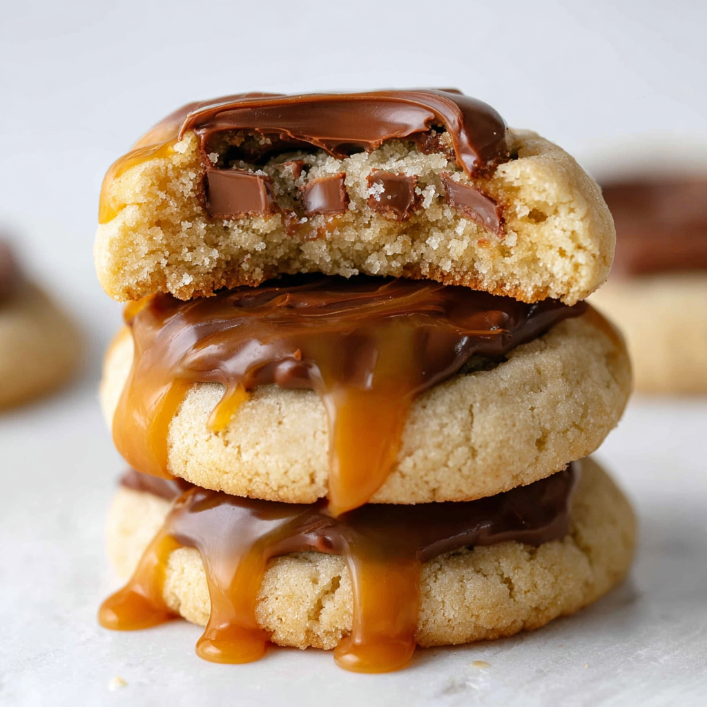 CRUMBL Twix Cookies