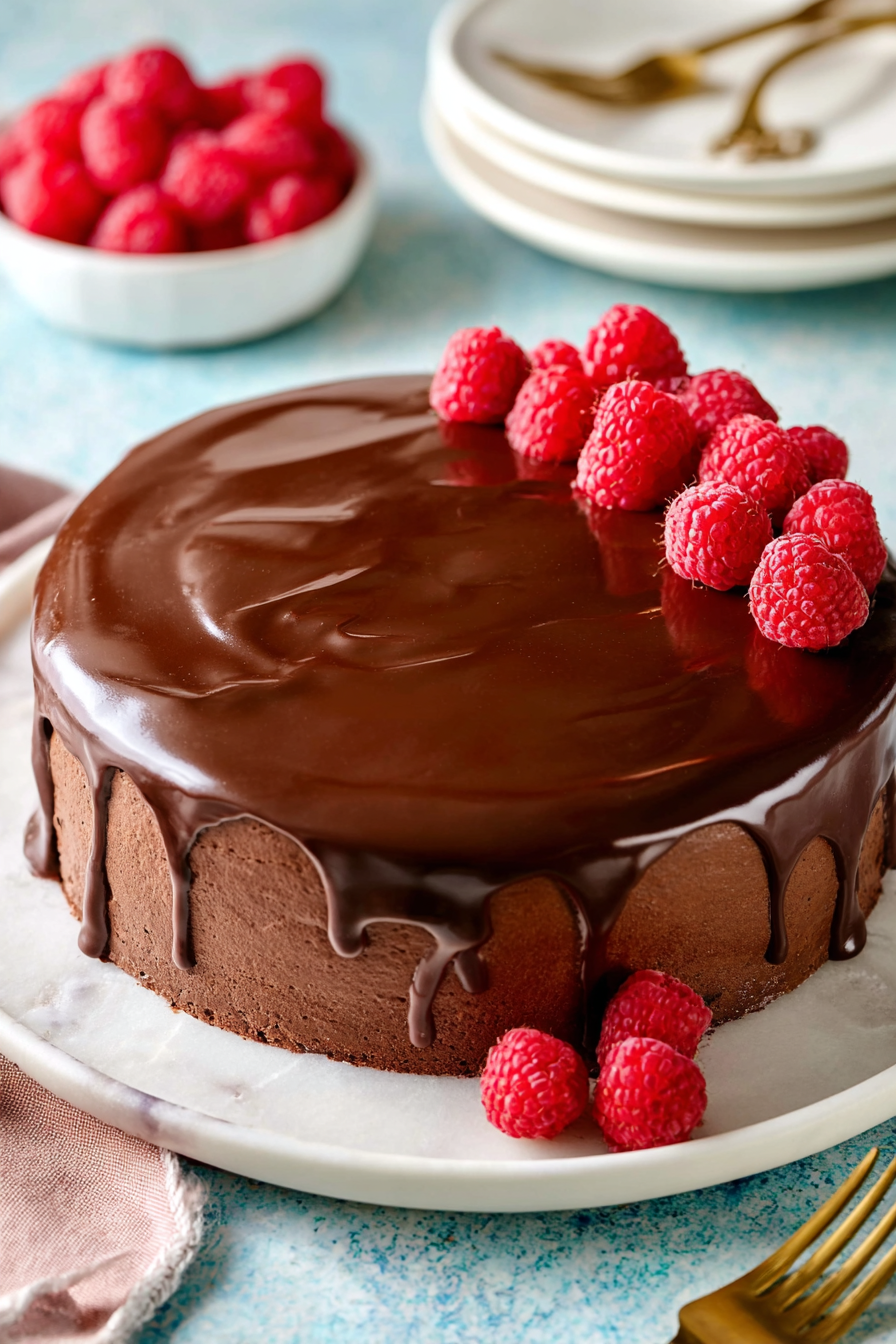 Chocolate Raspberry Cake