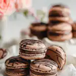 Chocolate Macarons