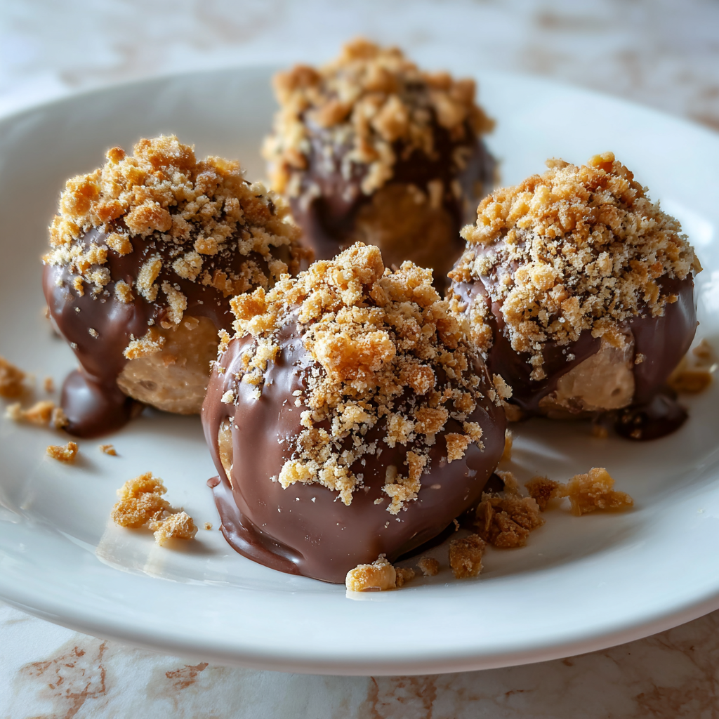 3-Ingredient Toblerone Cheesecake Balls