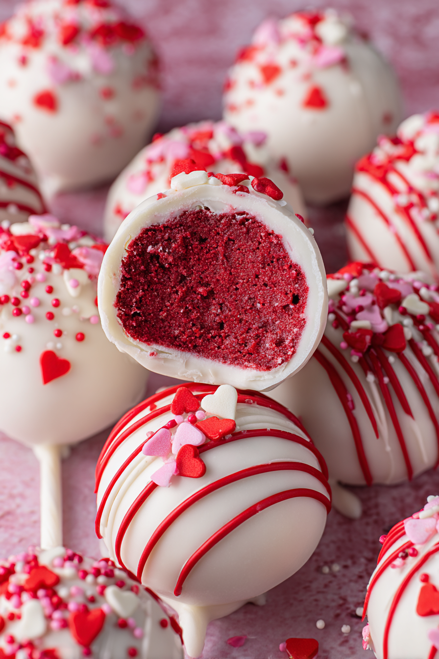 Red Velvet Cake Truffles
