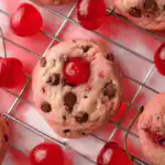 Maraschino Cherry Chocolate Chip Cookies