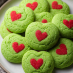 Grinch Crinkle Cookies Recipe