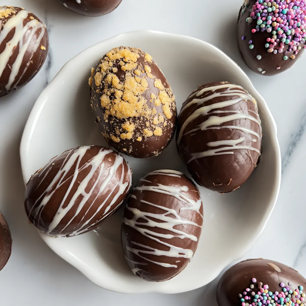 Chocolate-Covered Easter Eggs