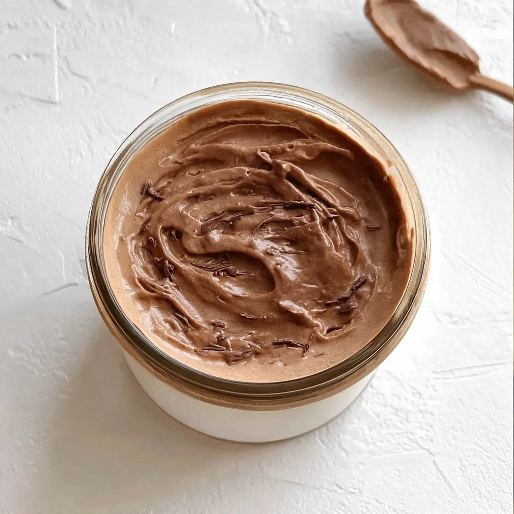 High Protein Chocolate Yogurt Fluff