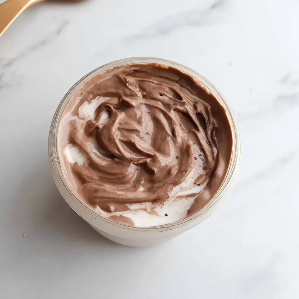 High Protein Chocolate Yogurt Fluff