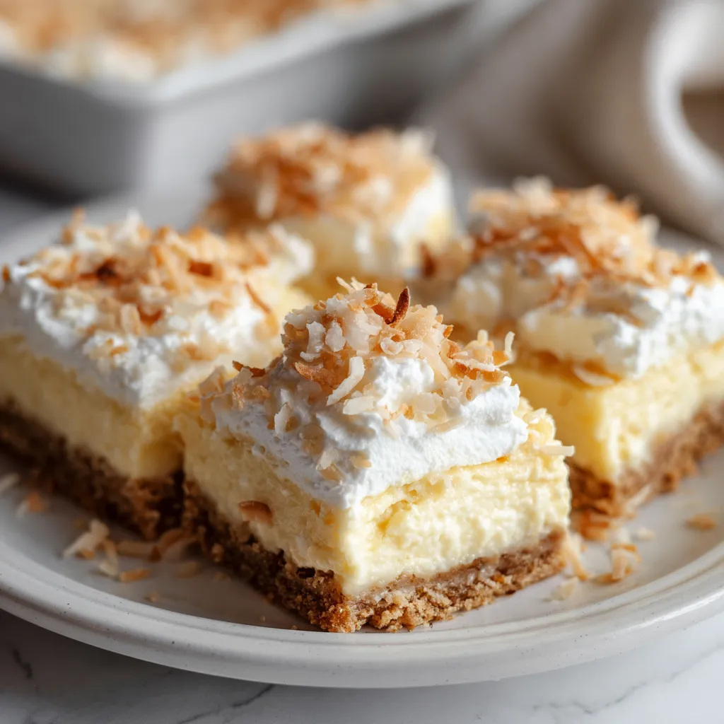 Coconut Cream Pie Bars