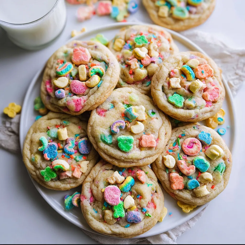 Lucky Charms Cookies