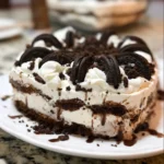 No-Bake Oreo Ice Cream Sandwich Cake