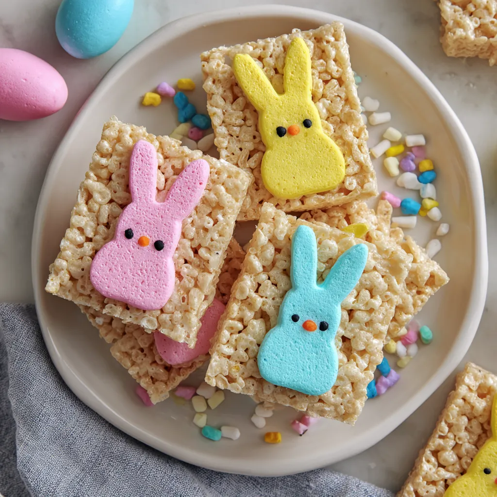 Peeps Rice Krispie Treats