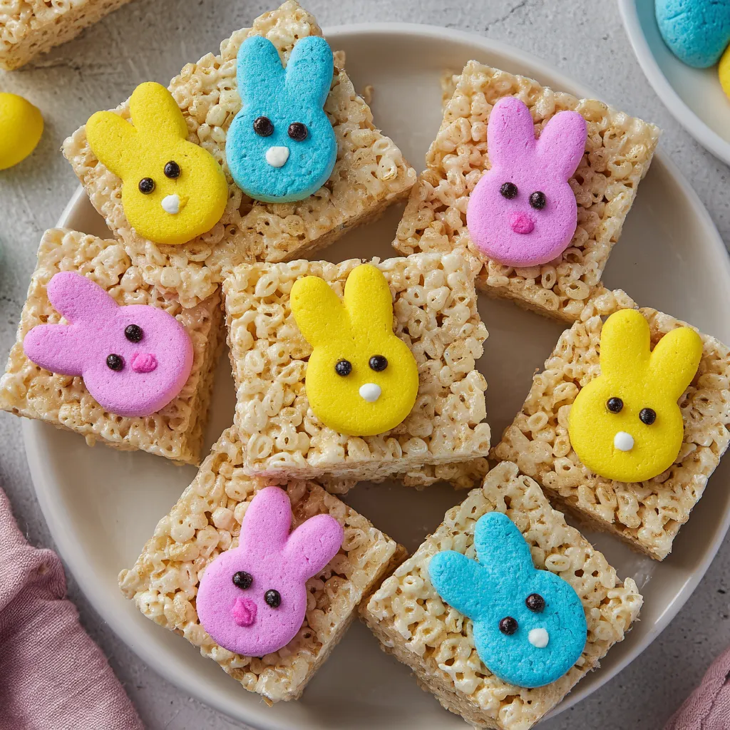 Peeps Rice Krispie Treats