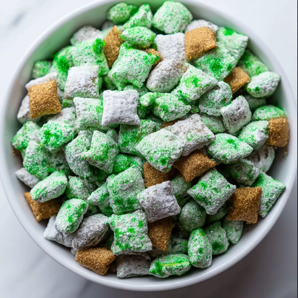 Saint Patrick's Day Puppy Chow