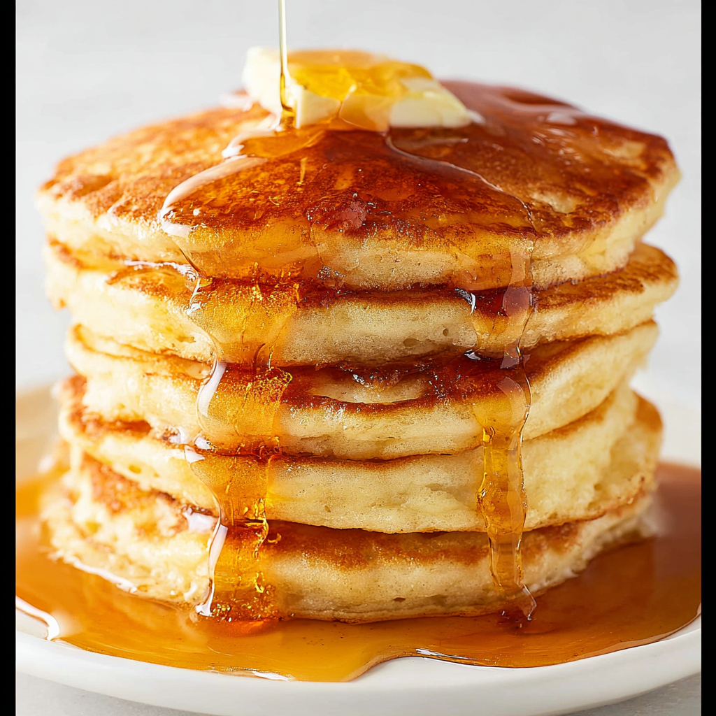 Fluffy Homemade Pancakes
