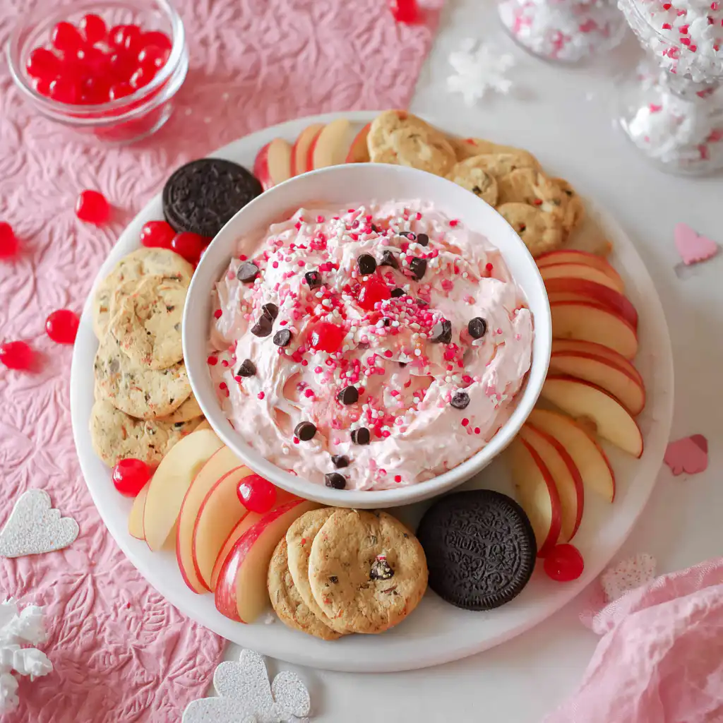 Easy 5-Minute Valentine's Day Dessert Dip