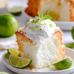 Key Lime Angel Food Cake
