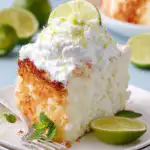 Key Lime Angel Food Cake