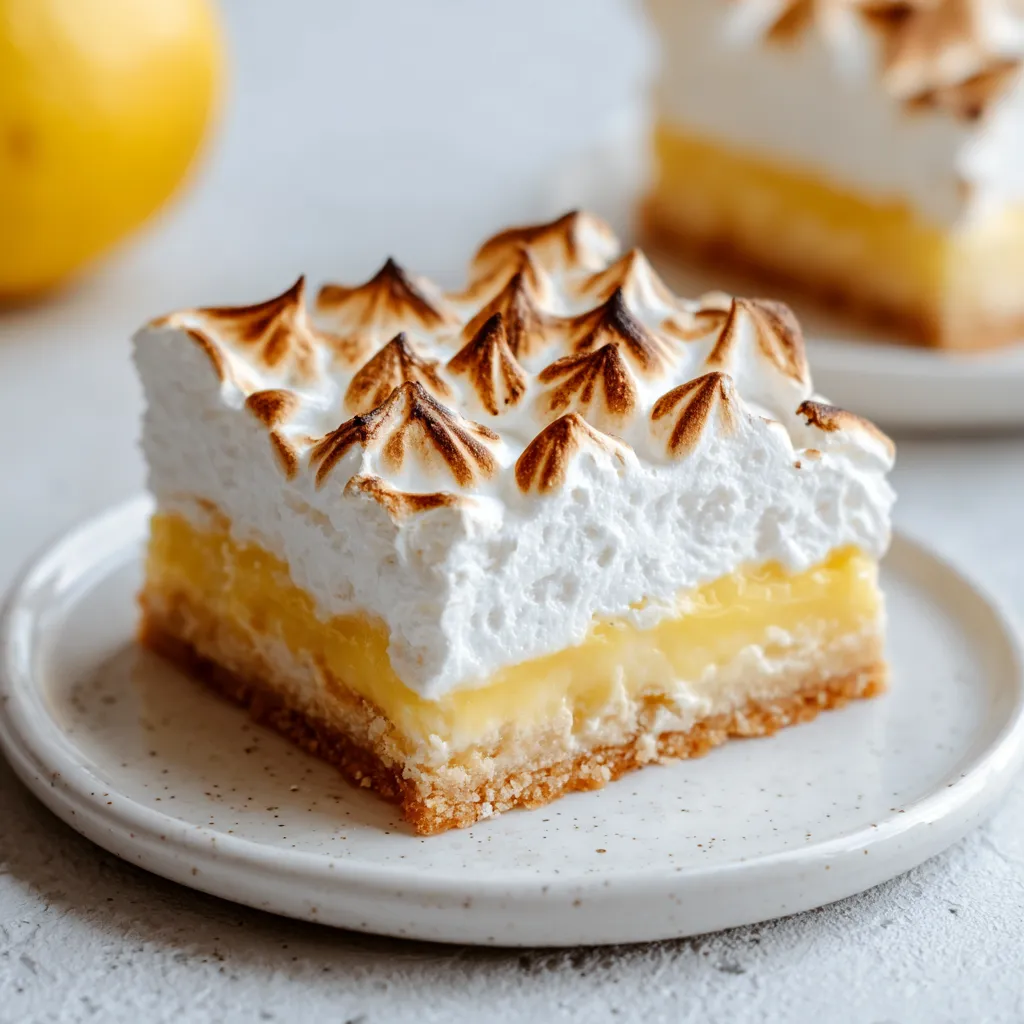 Lemon Meringue Pie Bars