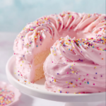 Pink Angel Food Cake