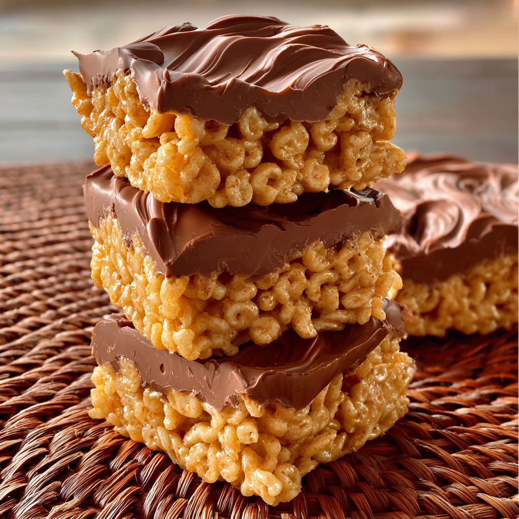 No-Bake Peanut Butter Rice Krispie Cups