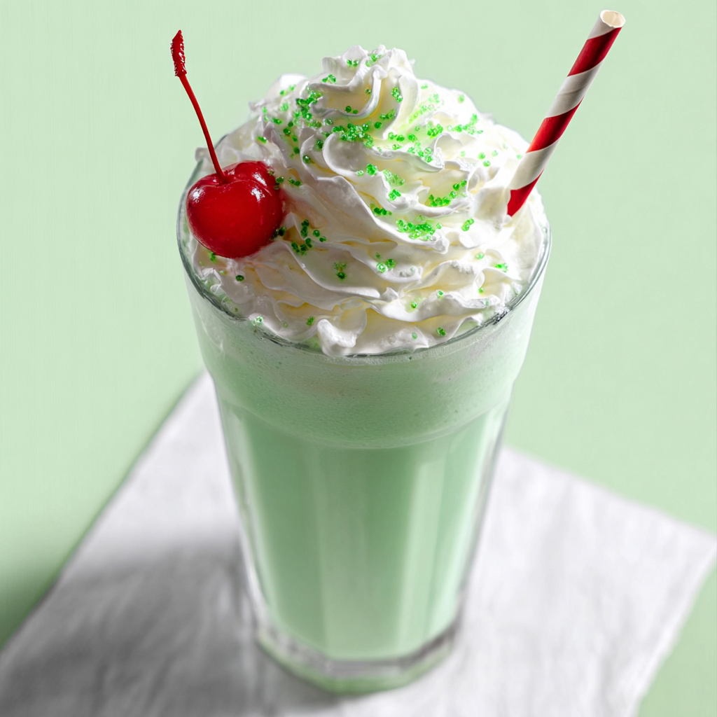Creamy Mint Oreo Milkshake