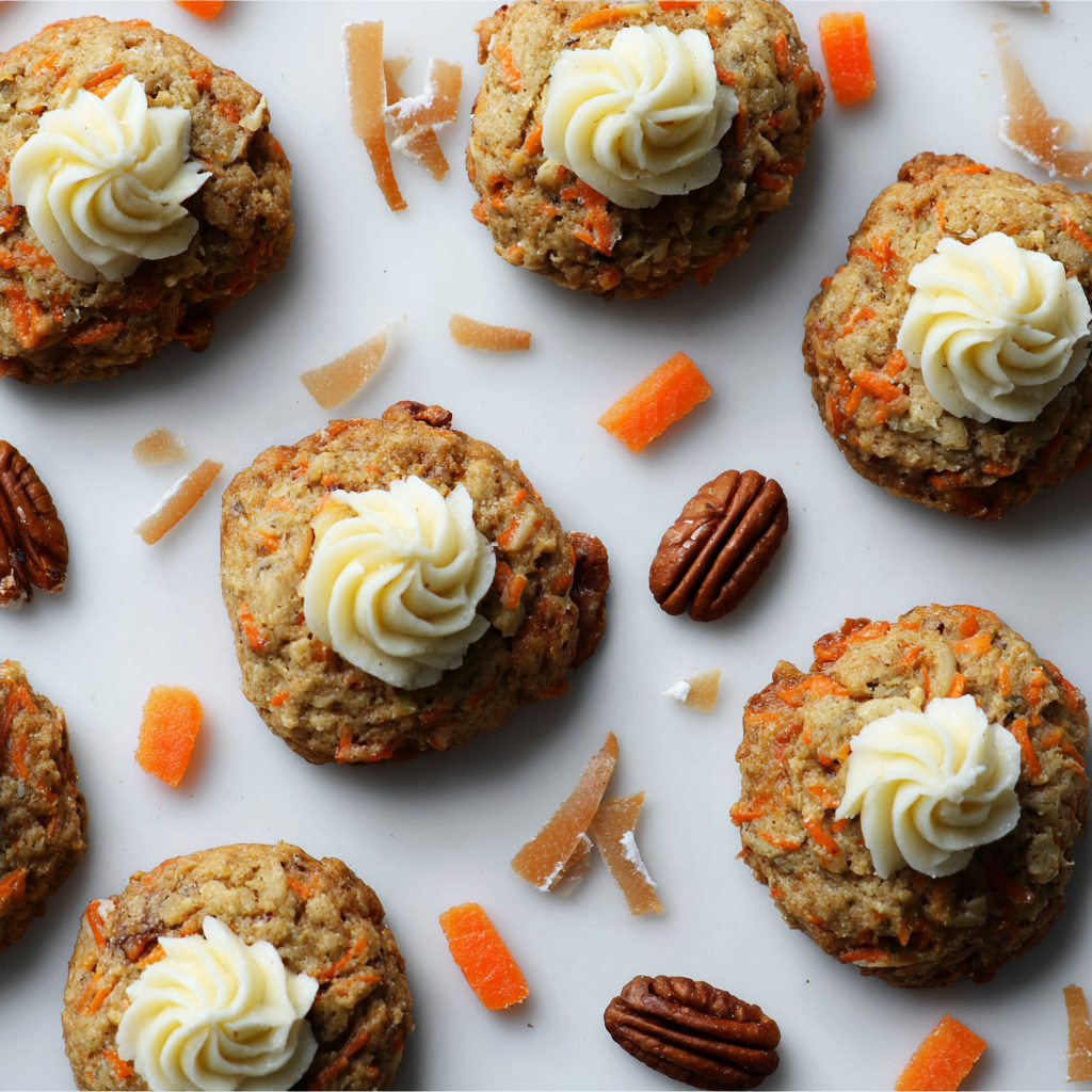 Stuffed Carrot Cake Cookies