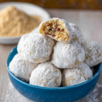 Keto Pecan Snowball Cookies
