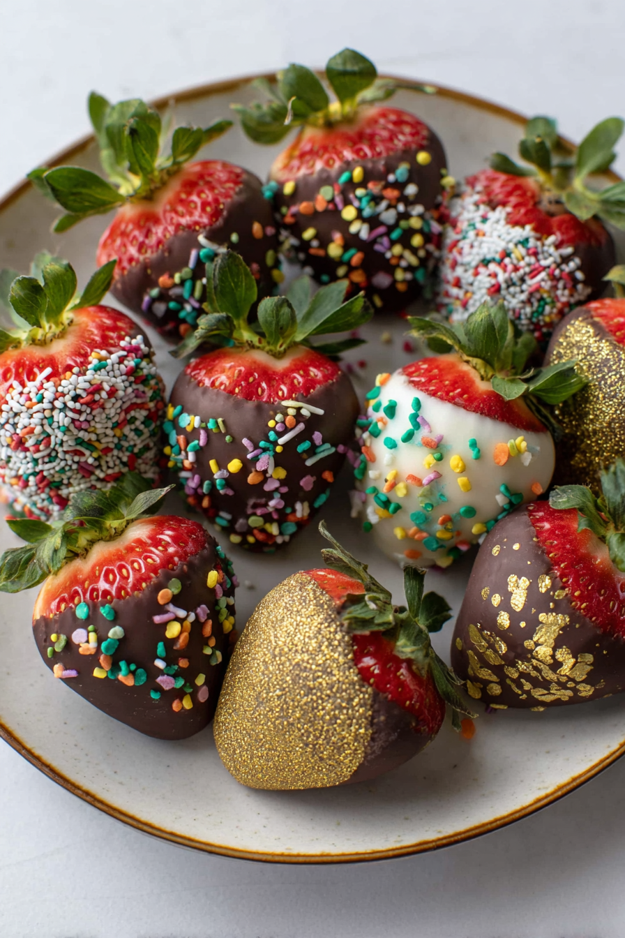 Homemade Chocolate Covered Strawberries