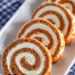 Carrot Cake Roll with Velvety Cream Cheese Frosting