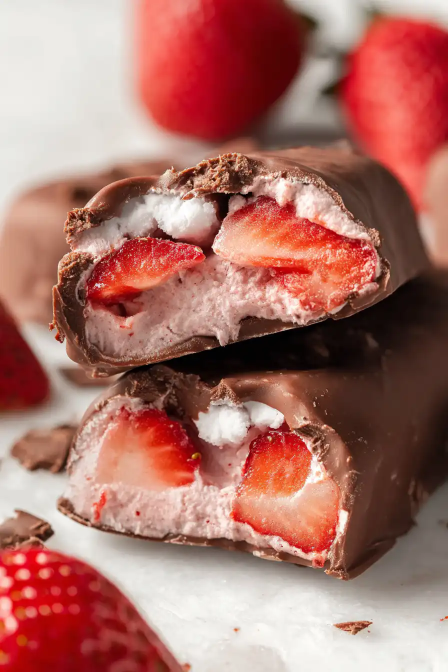 Strawberry Yogurt Clusters