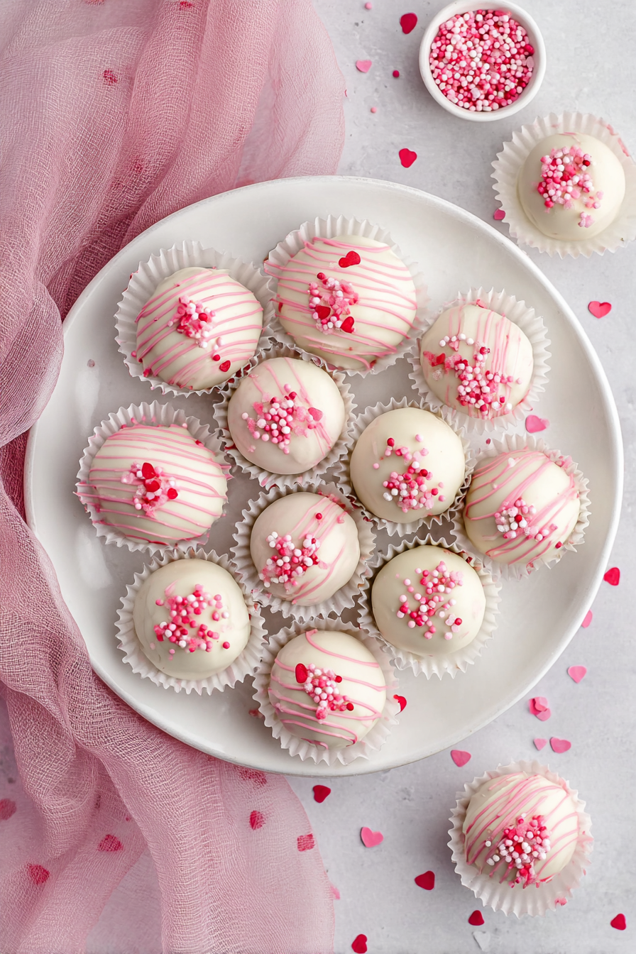 Easy Vanilla Oreo Truffles