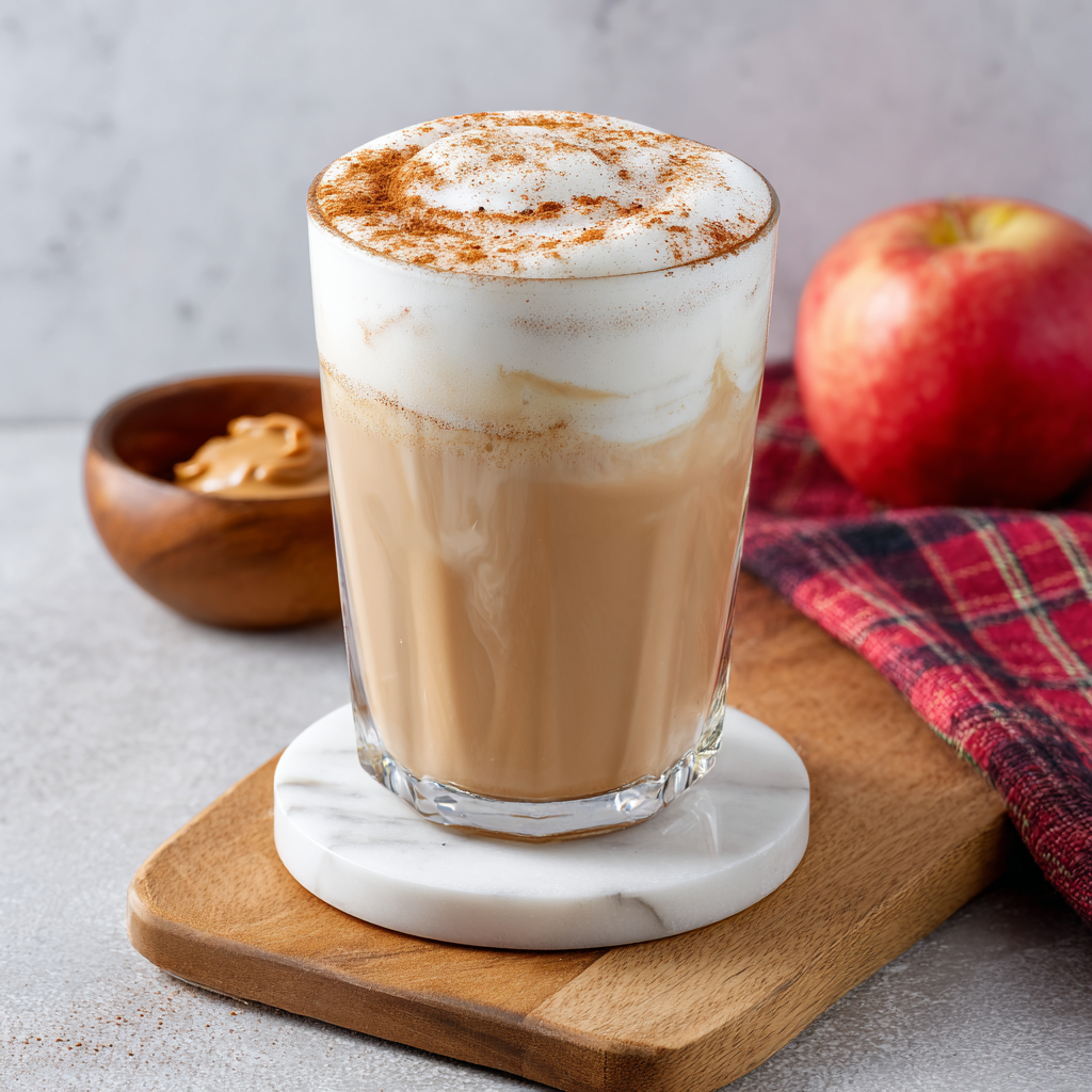 Iced Apple Crisp Cream Chai (Starbucks Copycat)