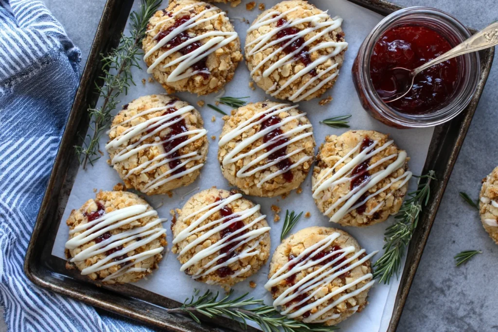 Cranberry Orange Chevre Cookies