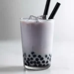 Creamy Black Sesame Milk Tea