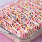 Circus Animal Cookie Rice Krispie Treats