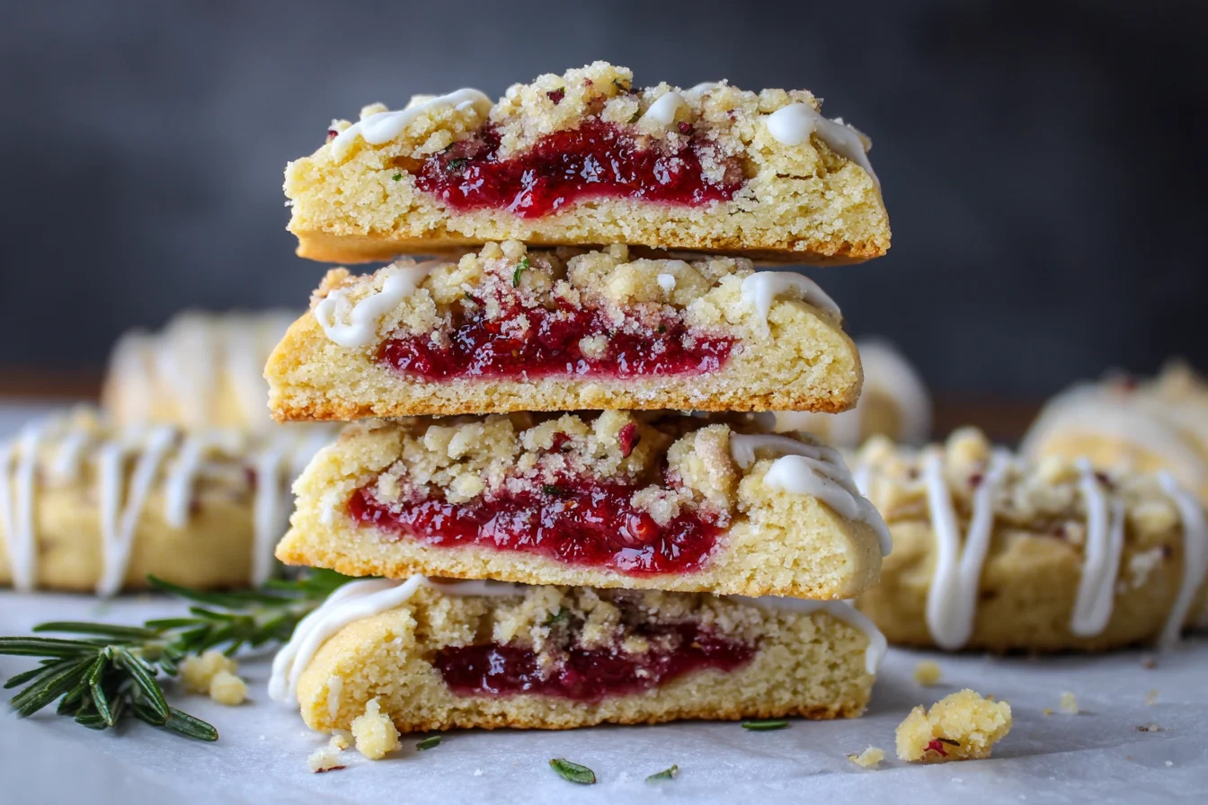 Cranberry Orange Chevre Cookies