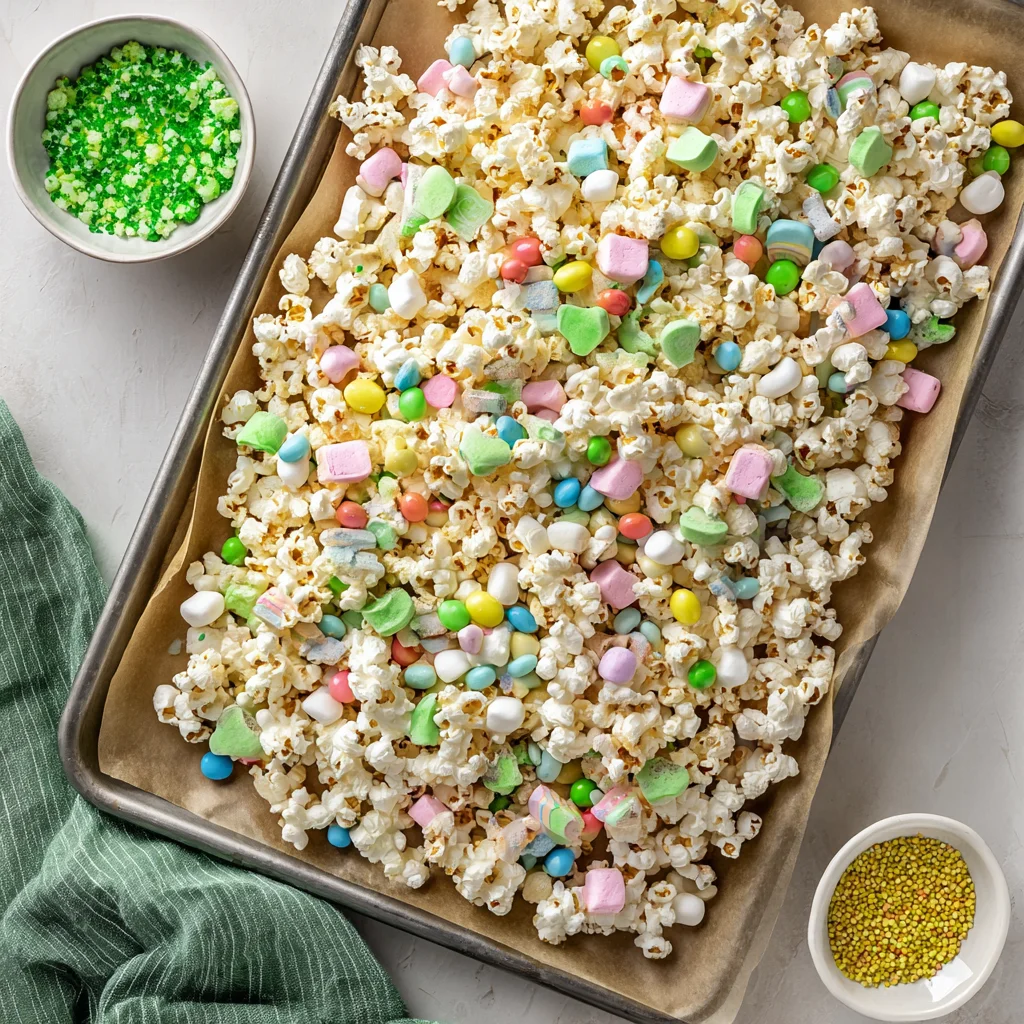 St. Patrick's Day Lucky Charms Popcorn