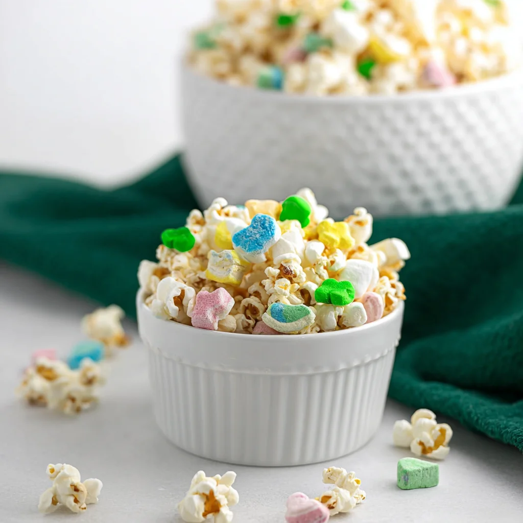 St. Patrick's Day Lucky Charms Popcorn