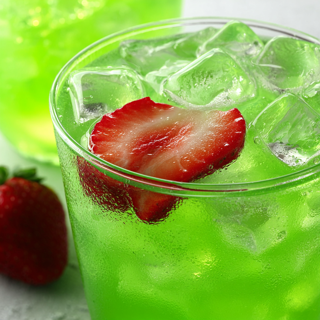 Sparkling Pineapple Limeade Punch