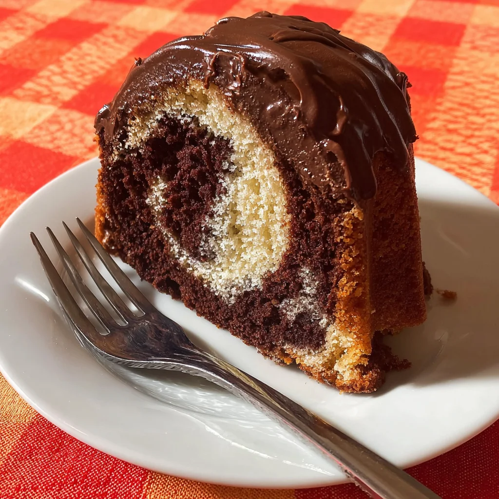 Marble Bundt Cake