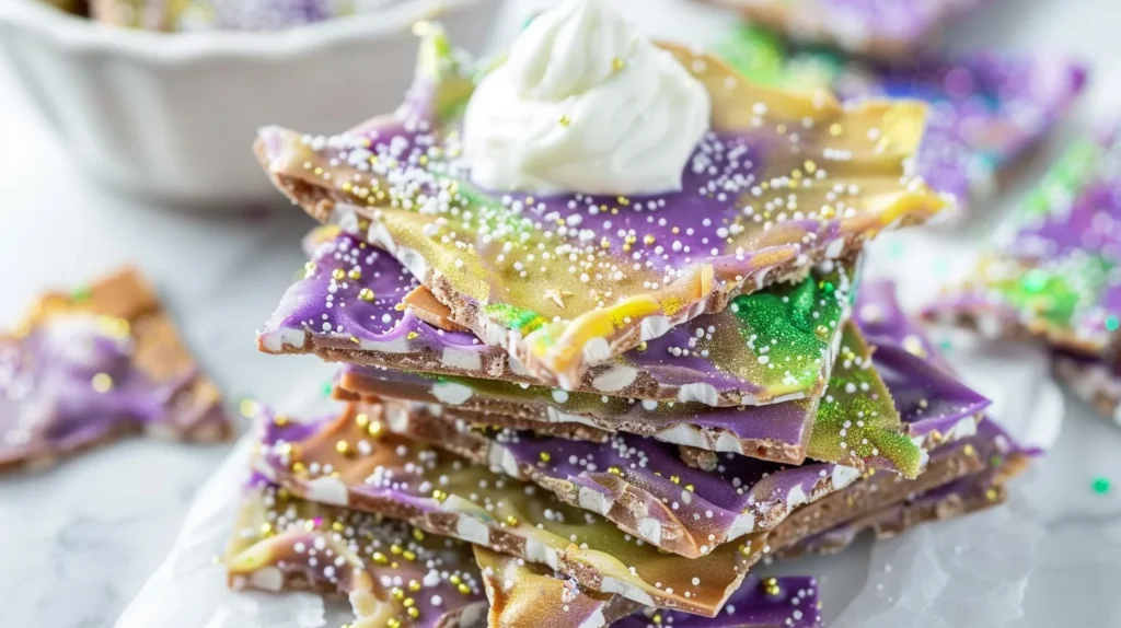 King Cake Toffee