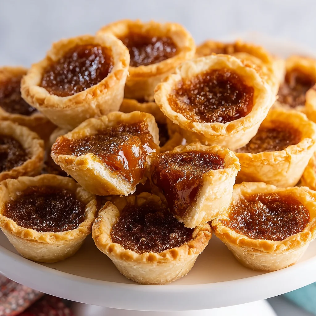 Canadian Maple Butter Tarts Recipe