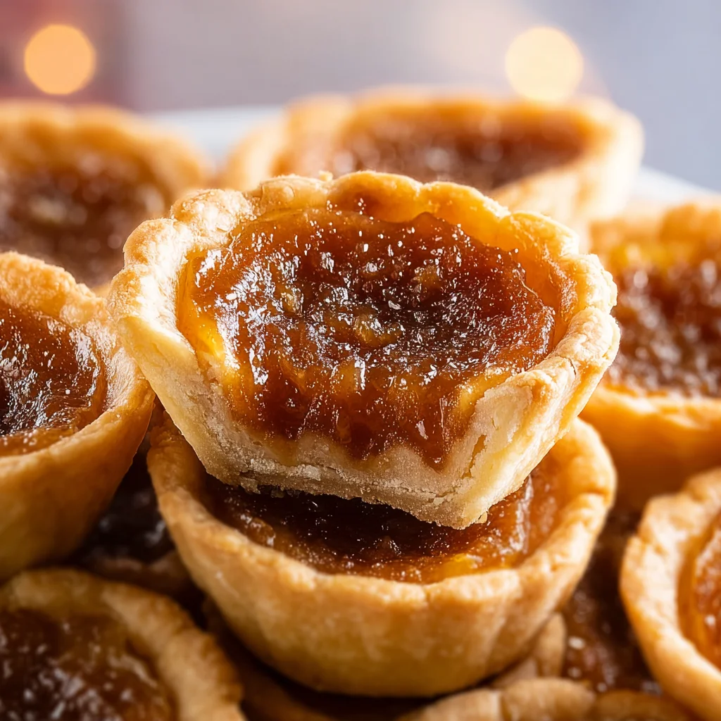 Canadian Maple Butter Tarts Recipe