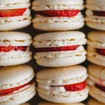 Strawberry Cheesecake Macarons